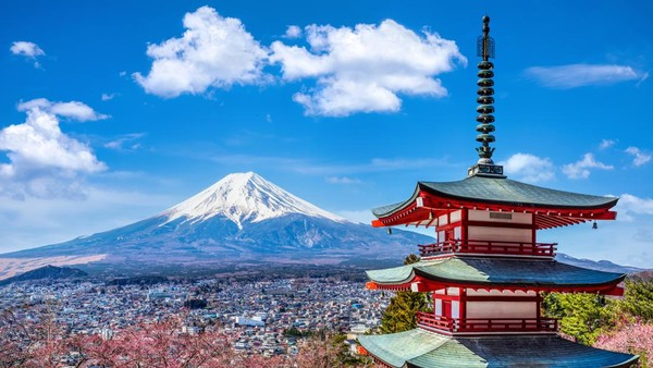 Wisata gunung fuji